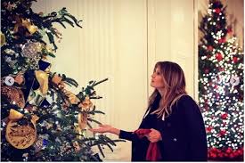 America the beautiful. the unveiling. Melania Trump Has Unveiled The 2018 White House Christmas Decorations Photos Video
