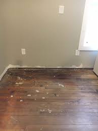 It might also take longer to sand floors in older homes, floors that have sustained water damage or floors located in humid environments. How We Refinished Our Old Wood Floors In 6 Hours Two Paws Farmhouse