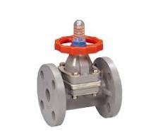 1 Flanged CPVC Hayward® DAB Series Diaphragm Valve w/PTFE Diaphragm