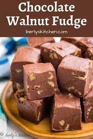 Chocolate Walnut Fudge Recipe Chocolate Walnut Fudge Walnut Fudge Chocolate Walnut Fudge Recipe