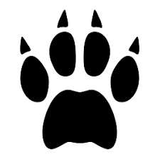 Bobcat Paw Print Silhouette Silhouette Clip Art Silhouette Free Animal Silhouette