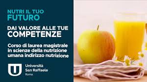 Il corso di laurea non prevede il numero programmato e le attività didattiche non prevedono obbligo di frequenza. Scienze Della Nutrizione Umana Indirizzo Nutrizione