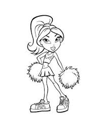 Brats Cheerleading Coloring Pages Cenul Free Coloring Pages For Kids Disney Princess Coloring Pages