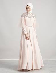Tul Ve Tas Detayli Elbise Pudra A7 23063 Kayra Online Pakaian Wanita Wanita Model Pakaian Wanita