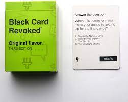 The one thing that's missing with families these days is the joy of having good, clean fun together. Amazon Com Black Card Revoked 3 Original Flavor Toys Games