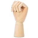 Amazon.com : Hand Decori 13×6×5 Wooden Hand Model Flexible Artists ...