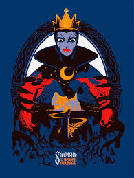 A beautiful girl, snow white, takes refuge in the forest in the house of seven dwarfs to hide from her stepmother, the wicked queen. Inside The Rock Poster Frame Blog Robert Ball Snow White Poster Release From Cyclops Print Works