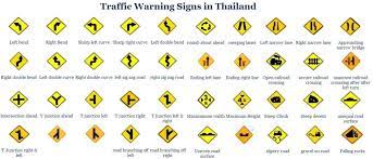 Thailand Traffic Warning Signs Budget Car Rental Phuket