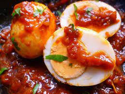 Telur direbus dahuu kemudian digoreng. Resepi Telur Rebus Masak Merah Informasi Santai