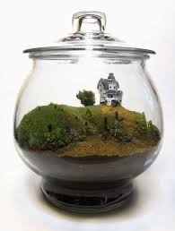 Miniature Movie Scene Terrariums Terrarium Beetlejuice Mini Garden