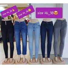 stock clearance seluar panjang jeans lelaki fashion / denim jeans long pants men fashion. Seluar Jeans Getah Plus Size Ready Stock Shopee Malaysia