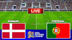 DENMARK vs PORTUGAL - UEFA Nations League 2025 ... - YouTube