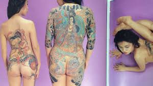 和彫り タトゥー イラスト 刺青画 赤福 青福 黄福 ダルマバージョン 3色