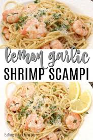 Lemon Garlic Shrimp Scampi Recipe Easy Shrimp Scampi Recipe Shrimp Scampi Recipe Scampi Recipe Shrimp Recipes For Dinner