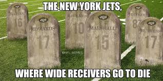 New York Jets The Wide Receiver Graveyard Nfl Memes Funny Nfl Funny Sports Memes