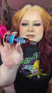 Mardi Gras Makeup Fail and Hair Coloring Disaster