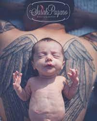 Angel Wings Tattoo Baby Tattoo Parent Tattoos Cute Tattoos Baby Angel