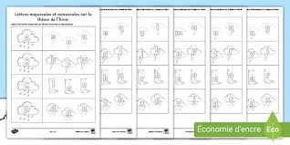 Lettres de l'alphabet à plastifier pour fabriquer des cartes à jouer. Alphabet Majuscule A Imprimer Ressource