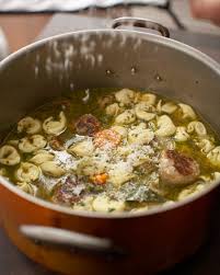 Dr Tyler S Chicken Meatball Tortellini Noodle Soup Tyler Florence Chicken Meatballs Tyler Florence Recipes Chicken Meatball Soup