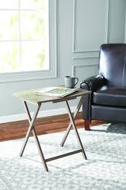 You may as well get trays that can be kids tray table folded up so they can easily suit into a backpack. Mainstays Folding Xl Oversized Tray Table Rustic Gray 24x18x26 Inch Walmart Com Walmart Com