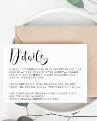 Wedding Details Card Template Wedding Information Card Accommodation Cards Wedding Enclosure Cards Direction Card Diy Wedding Template Pdf Diy Wedding Templates Wedding Enclosure Cards Wedding Details Card
