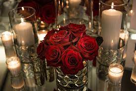White yellow package include with its bright red flowers hovering over the lush green leaves and spilling out from its decorative planter, this. Red Wedding Centerpieces Lovetoknow