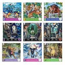 Dog man supa buddies 100 piece lenticular jigsaw puzzle $15.99 save 20% with code 20madebyyou quickview. Assorted Animals 550 Piece Jigsaw Puzzle Jigsaw Puzzles Jigsaw Animals