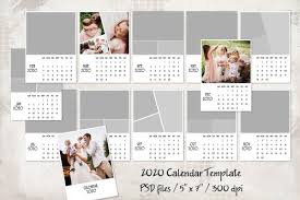 2020 Calendar Template 5 X 7 2020 Calendar Template Calendar Template Personalised Calendar