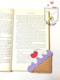 Bookmark Ice Cream Cone Angle Bookmark Bookmark Bookmark Felt Conogelato Bookmarks Felt Bookmark Felt