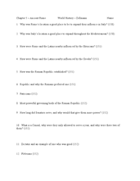 Fall of greece and rise of rome. Punic Wars Lesson Plans Worksheets Lesson Planet
