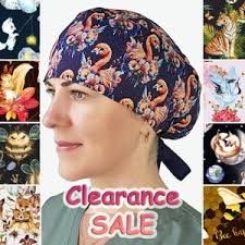 Anatomy Scrub Hat Women, Scrub Caps for Women, Anatomy Lungs, RN Ponytail  Scrub Cap, Euro Scrub Hats, Nurse Cap