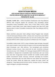 Malaysian agricultural research and development institute (mardi). Miros S Tweet 5 April 2021 Kerjasama Miros Ukm Bagi Merealisasikan Penyelidikan Keselamatan Jalan Raya Menurut Perspektif Islam Trendsmap