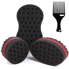 Unlike the sponge, it does not deprive your hair of its nutrients, so your hair is always hydrated and healthy. Buy Oriy Small Holes Magic Twist Hair Curling Sponge For Men Women Boys Afro Natural Hair Style Curler Wave Barber Coil Sponge Brush Kit Black 10mm Online In Vietnam B07h7z51vh