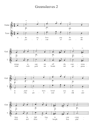 Also included is an mp3 of me playing the carol. Greensleeves For Guitar With Lyrics Sheet Music For Guitar Solo Musescore Com