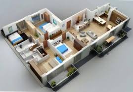 Rumah tradisional yang menyatu sempurna dengan kota besar dan modern ini adalah desain interior apartemen tipe studio yang terasa lapang, meski hanya beberapa meter persegi. Denah Rumah Minimalis 4 Kamar Tidur Type 36 Yang Nyaman Dan Fungsional Untuk Keluarga Kecil Tagar Berita