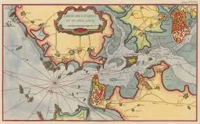Carte De L Orient Et Du Port Louis 1764 Carte Bretagne Carte Bretagne