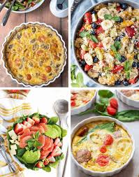 You're invited to an easter potluck. Easter Sunday Brunch 23 Healthy Easter Recipes Momma Fit Lyndsey