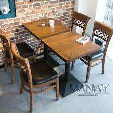Social eatery for guests to enjoy great food, great conversation. Ash Wood Chair Korean Retro Minimalist Modern Leisure Chairs Bar Restaurant Cafe Tab Restaurant Tables And Chairs Refurbished Kitchen Tables Metal Dining Table