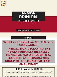 Definitions by the largest idiom dictionary. Persona Non Grata Virtue Legal Concepts