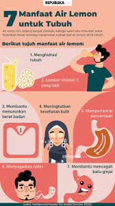 Selain mempunyai asupan vitamin c, air lemon juga memberi banyak khasiat pada tubuh. Minum Air Lemon Adakah Manfaatnya Saat Pandemi Republika Online