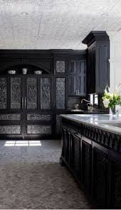 Skull kitchen set full kitchenware ceramic homeware gothic home. 25 Amazing Gothic Black Kitchen Interior Design Ideas Kitchens Kitchendesign Kitchenideas Gothic Kitchen Modern Gothic Kitchen Interior Design Kitchen