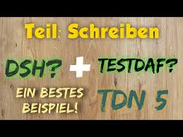 Das zertifikat telc c1 hochschule bescheinigt den teilnehmern sehr gute hochschulbezogene kenntnisse der deutschen sprache. Testdaf Und Dsh Schriftlicher Ausdruck Ein Bestes Beispiel Textp