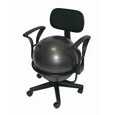 agm group 35955 ball chair deluxe black steel structure walmart com in 2021 exercise ball chairs balance ball chair office ball chair