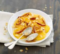 Salade D Oranges Aux Dattes Recette Salade Orange Recette Salade De Fruits Recettes De Cuisine
