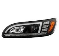 Spyder® PRO-YD-PB38600-L-BK - Signature Series Driver Side Black Light Tube  Projector Headlight with Sequential LED Turn Signal