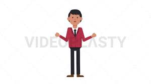 Asian Corporate Man Stressed [Animated Stock GIFs] | VideoPlasty