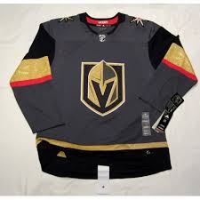 vegas golden knights size 50 medium adidas hockey jersey climalite authentic