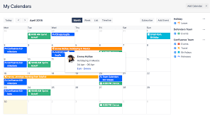 Team Calendars For Confluence Atlassian Team Calendar Confluence Calendar