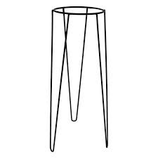 lotus collection 25 x 75cm black metal plant stand bunnings warehouse metal plant stand plant stand black metal