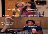 In preparation of your thanksgiving cooking, do all you can to not act like spencer! Sam Carly An Ostrich Spencer Whatcha Got There Know Your Meme